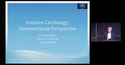 Radiology Masterclass 2022 Invasive Cardiology: Interventional Perspective