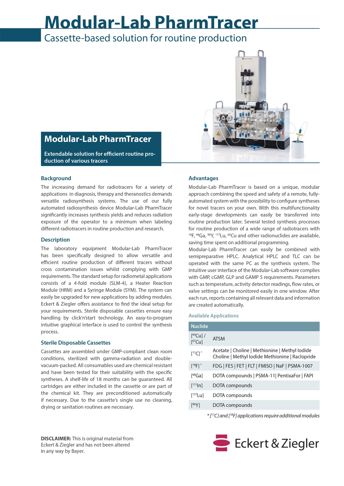 Modular-Lab PharmTracer (PDF)