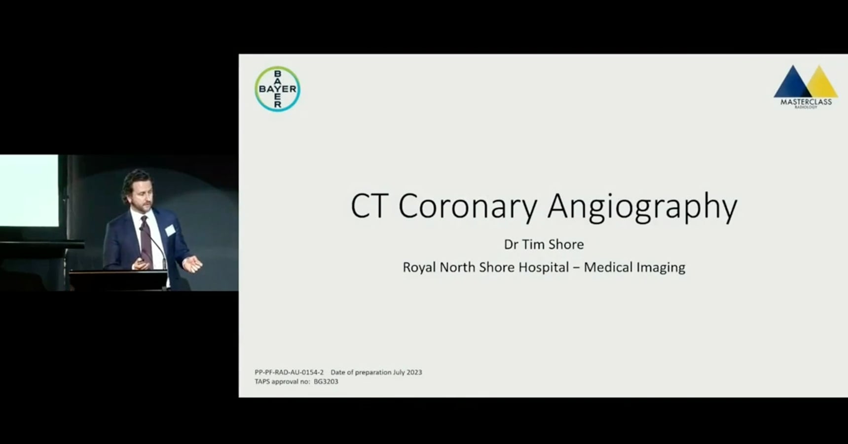 Radiology Masterclass 2023 CT Coronary Angiography